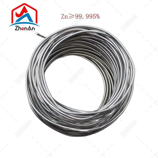 Zinc Wire 99.9% Pure Zinc Wire 99.9% Pure